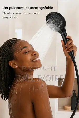 Pommeau De Douche Haute Pression, Jet Puissant, Économie D'eau,