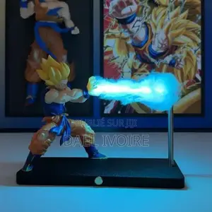 Veilleuse Dragon Ball Sangoku Kamehameha Magnétique Décoration