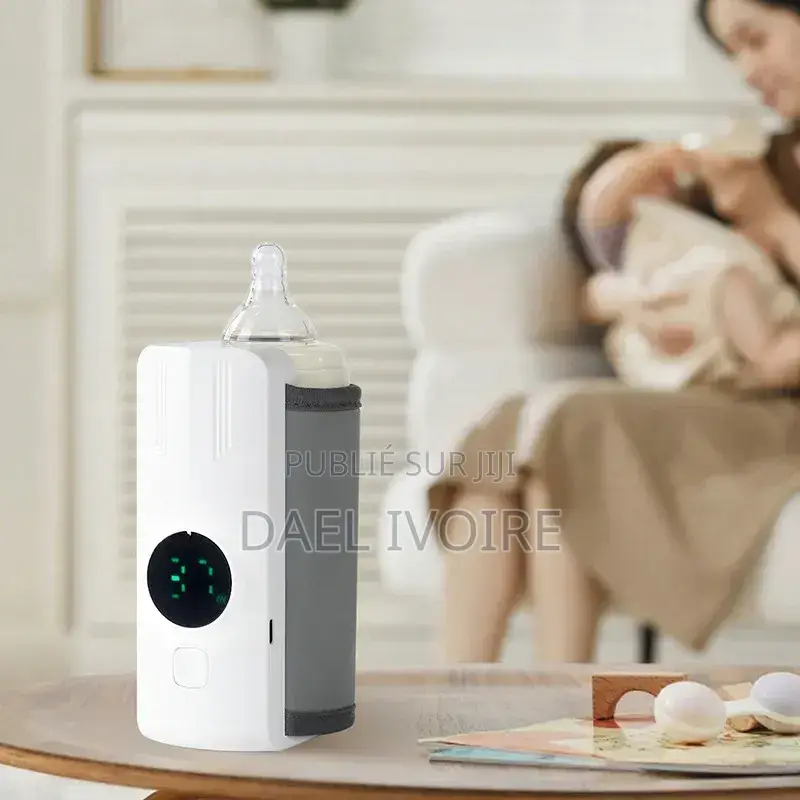 Chauffe-Biberon Portable Sans Fil USB Température Constante Housse