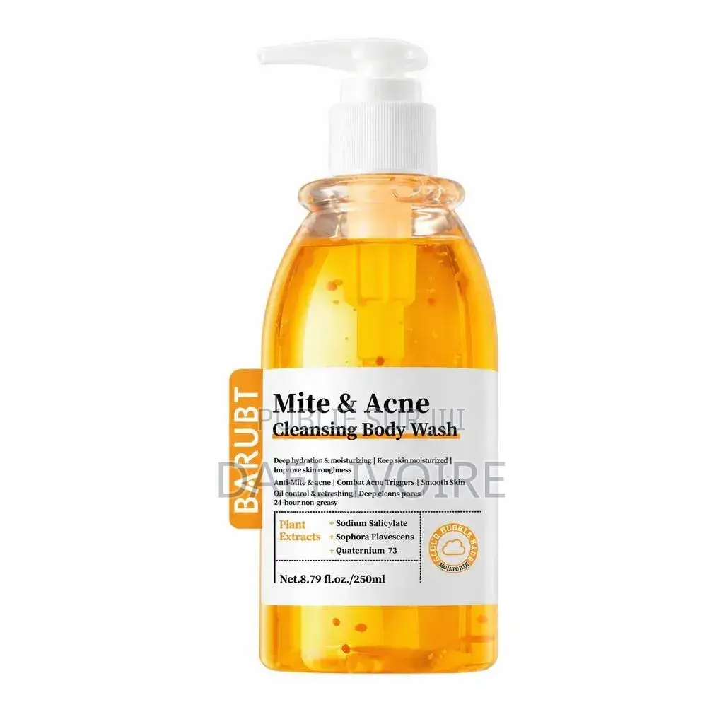 Gel Douche Nettoyant Doux Nettoyage en Profondeur Hydratant