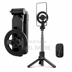 Perche À Selfie 3-en-1 Magnétique Portable Trépied Vlog