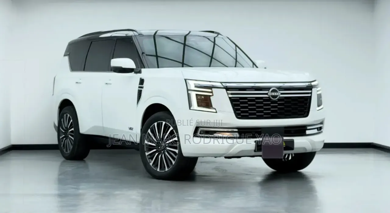 Nouveau Nissan Patrol 2025 Blanc cassé