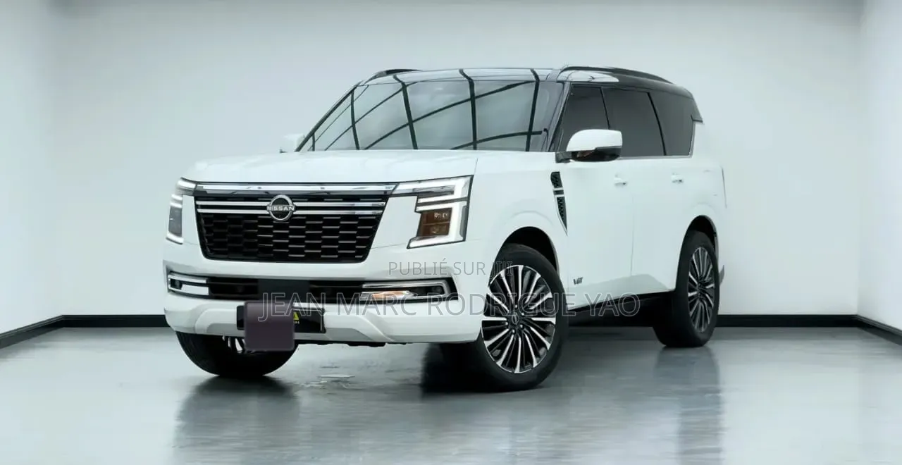Nouveau Nissan Patrol 2025 Blanc cassé