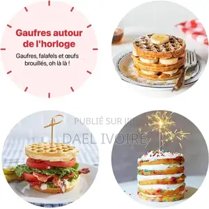 Gaufrier Cœur, Machine À Pain, Crêpière, Mini Cuisson, Petit-Déjeuner