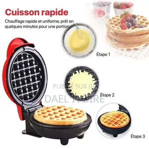 Gaufrier Cœur, Machine À Pain, Crêpière, Mini Cuisson, Petit-Déjeuner