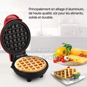 Gaufrier Cœur, Machine À Pain, Crêpière, Mini Cuisson, Petit-Déjeuner
