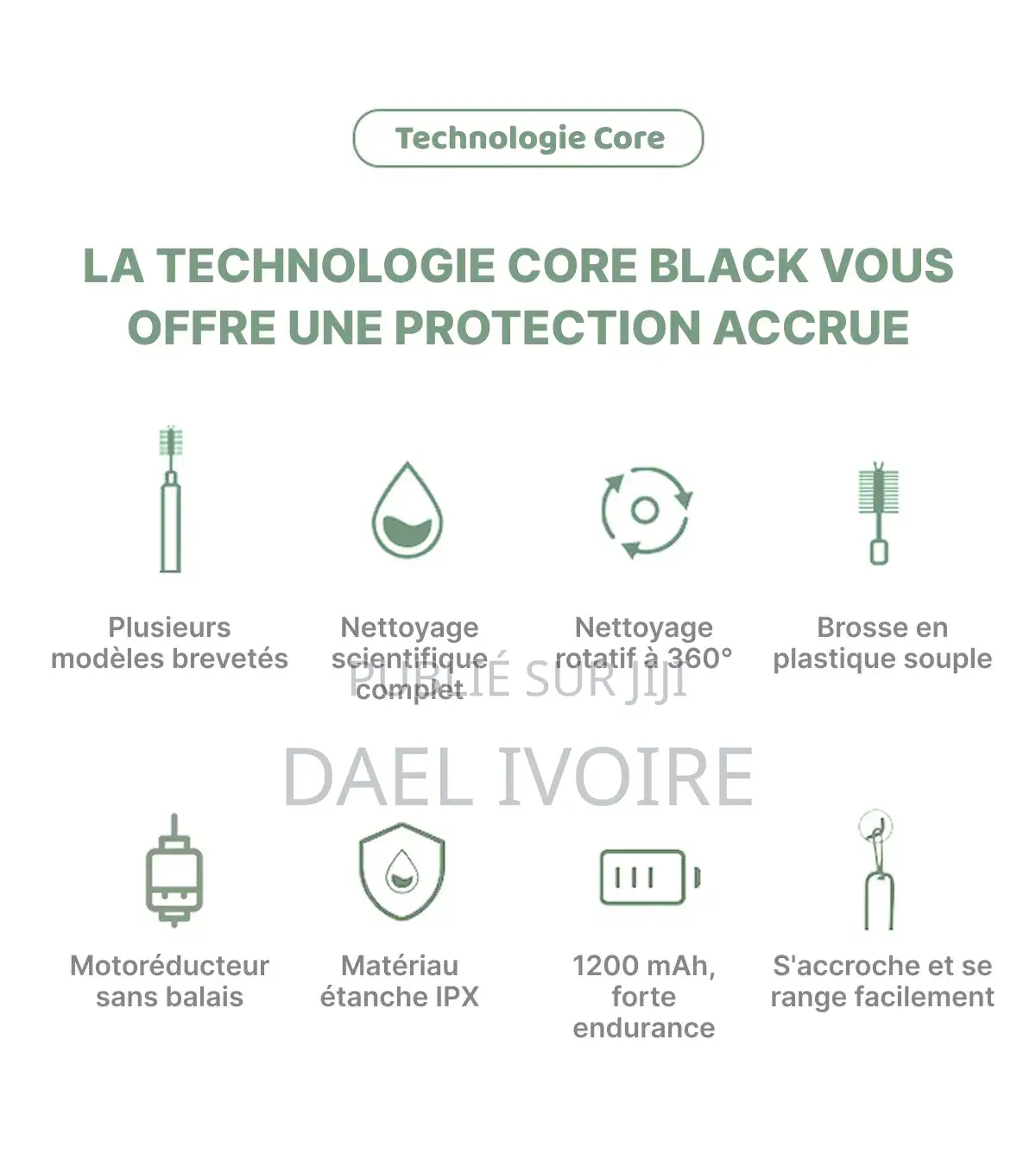 Brosse Électrique Silicone Biberon Rotatif Nettoyage Automatique