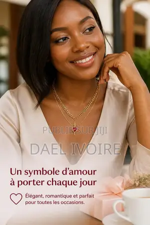 Collier Pendentif Cœur Fléché Serti De Zircons Multicouche Strass