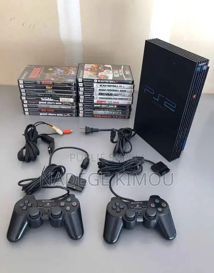 Ps2 Avec 43 Jeux Intégrés