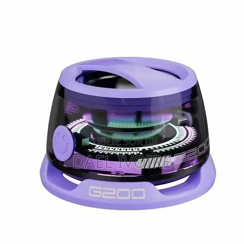 Mini Enceinte Bluetooth Magnétique G200, Jeu, Portable, Basses, Suppor