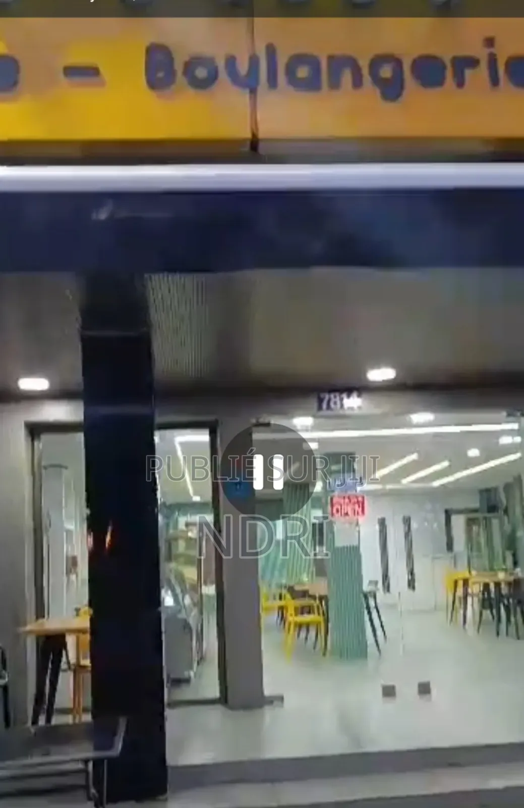 Boulangerie a Céder Au 2 Plateau