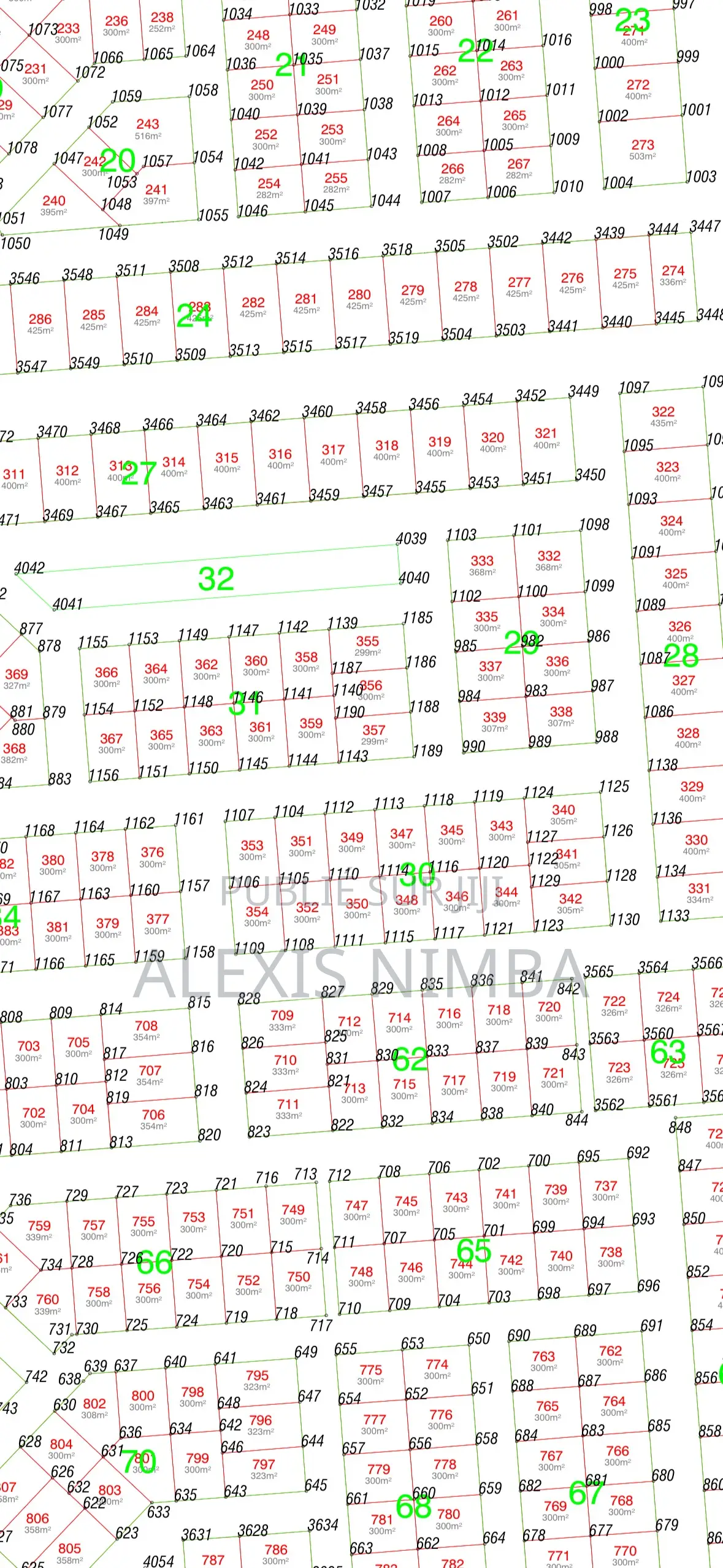 Vente Des Lots 300m2 Et Plus Songon Audoin-Santé Acd Global