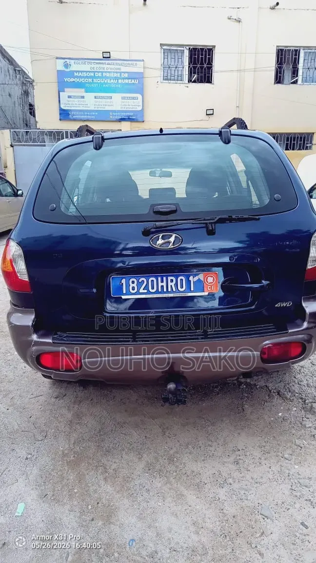 Hyundai Santa Fe 2005 Bleu