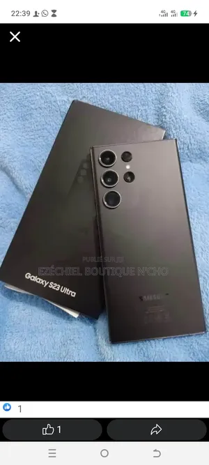 Nouveau Samsung Galaxy S23 Ultra 512 GB Noir