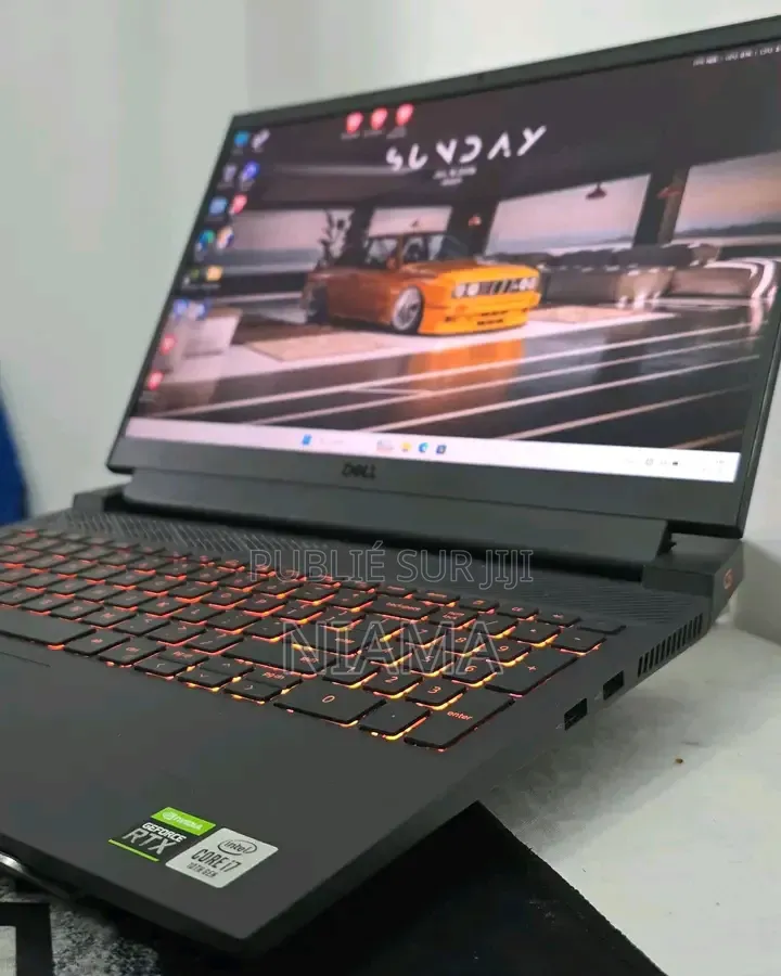 Nouveau Ordinateur portable Dell G15 5515 16GB Intel Core i7 SSD 512GB