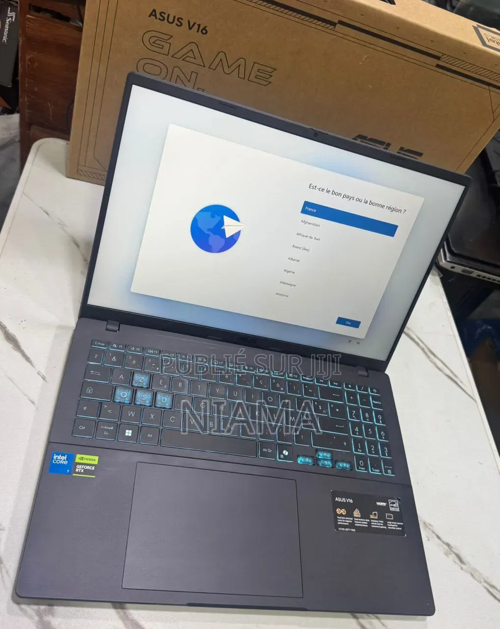Nouveau Ordinateur portable Asus V1V 16GB Intel Core i7 SSD 1T
