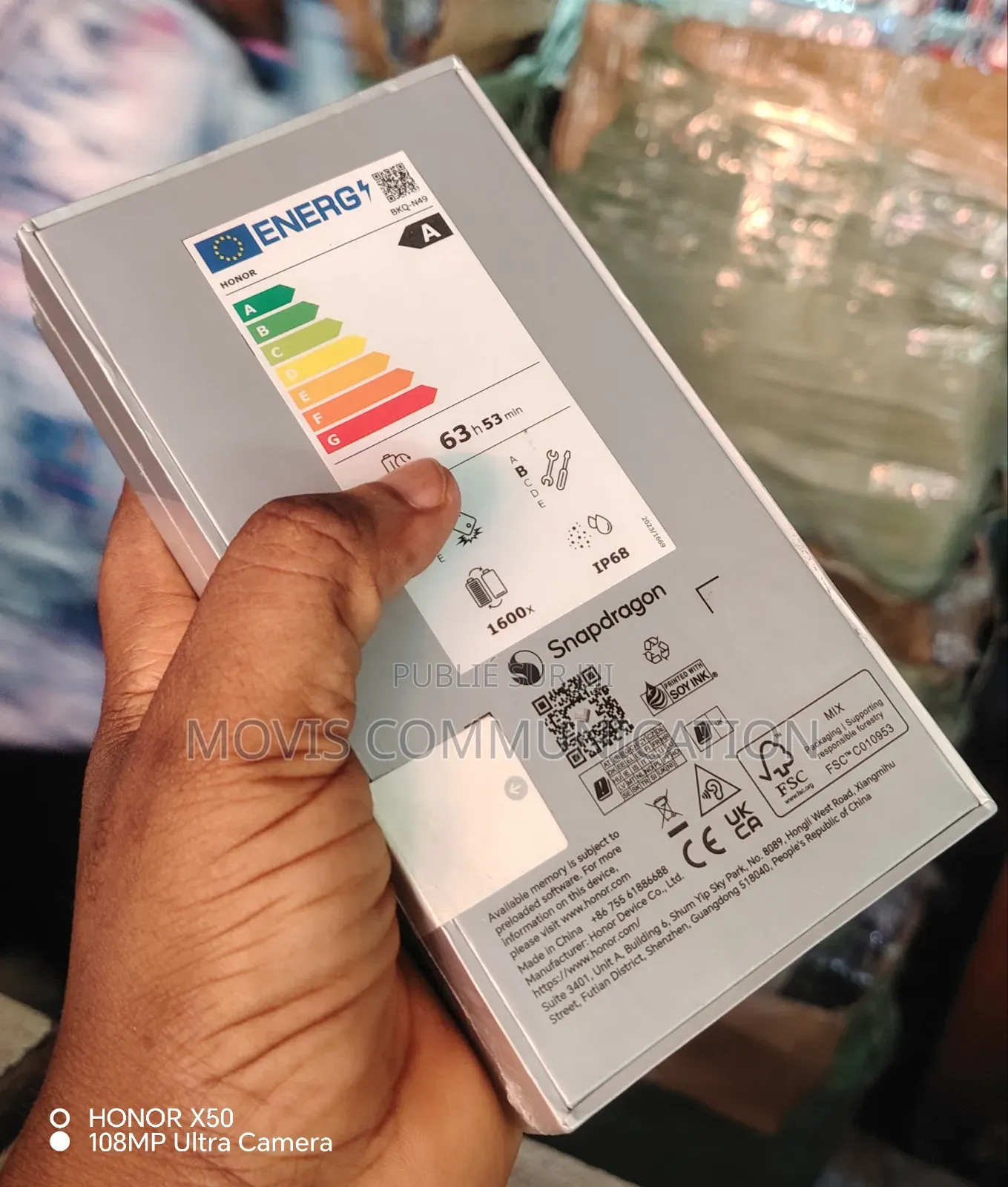 Nouveau Honor Magic8 Pro 512 GB Argenté