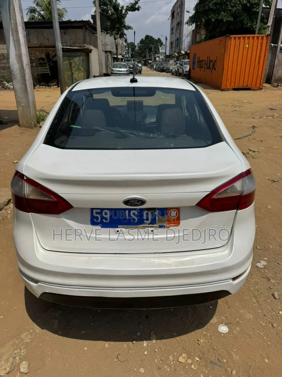 Ford Fiesta 2015 Blanc