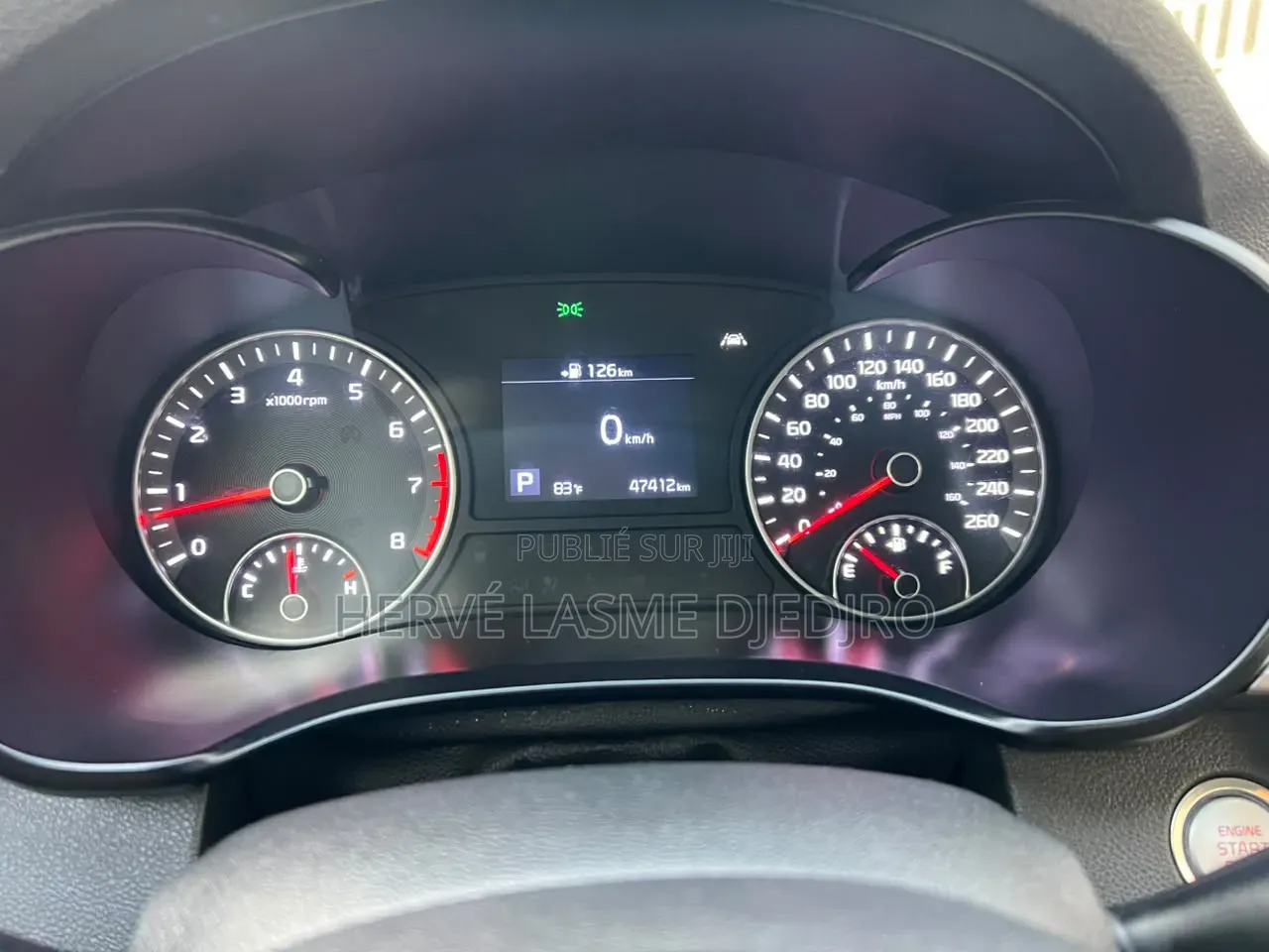 Kia Optima 2020 Blanc