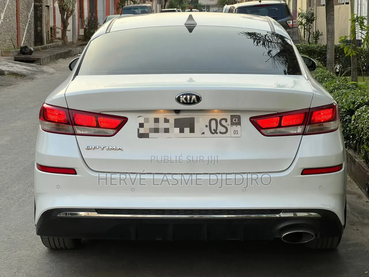 Kia Optima 2020 Blanc