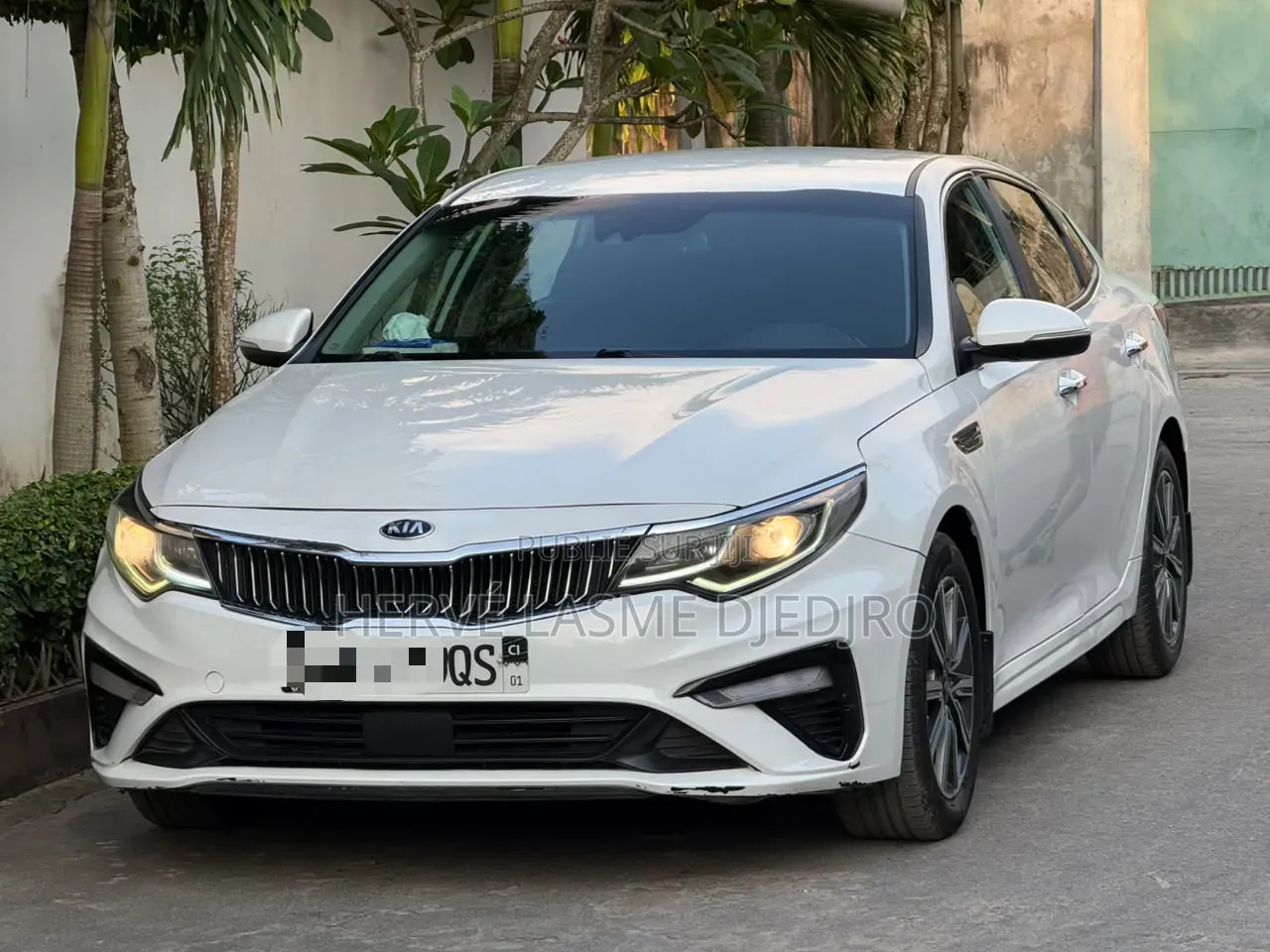 Kia Optima 2020 Blanc