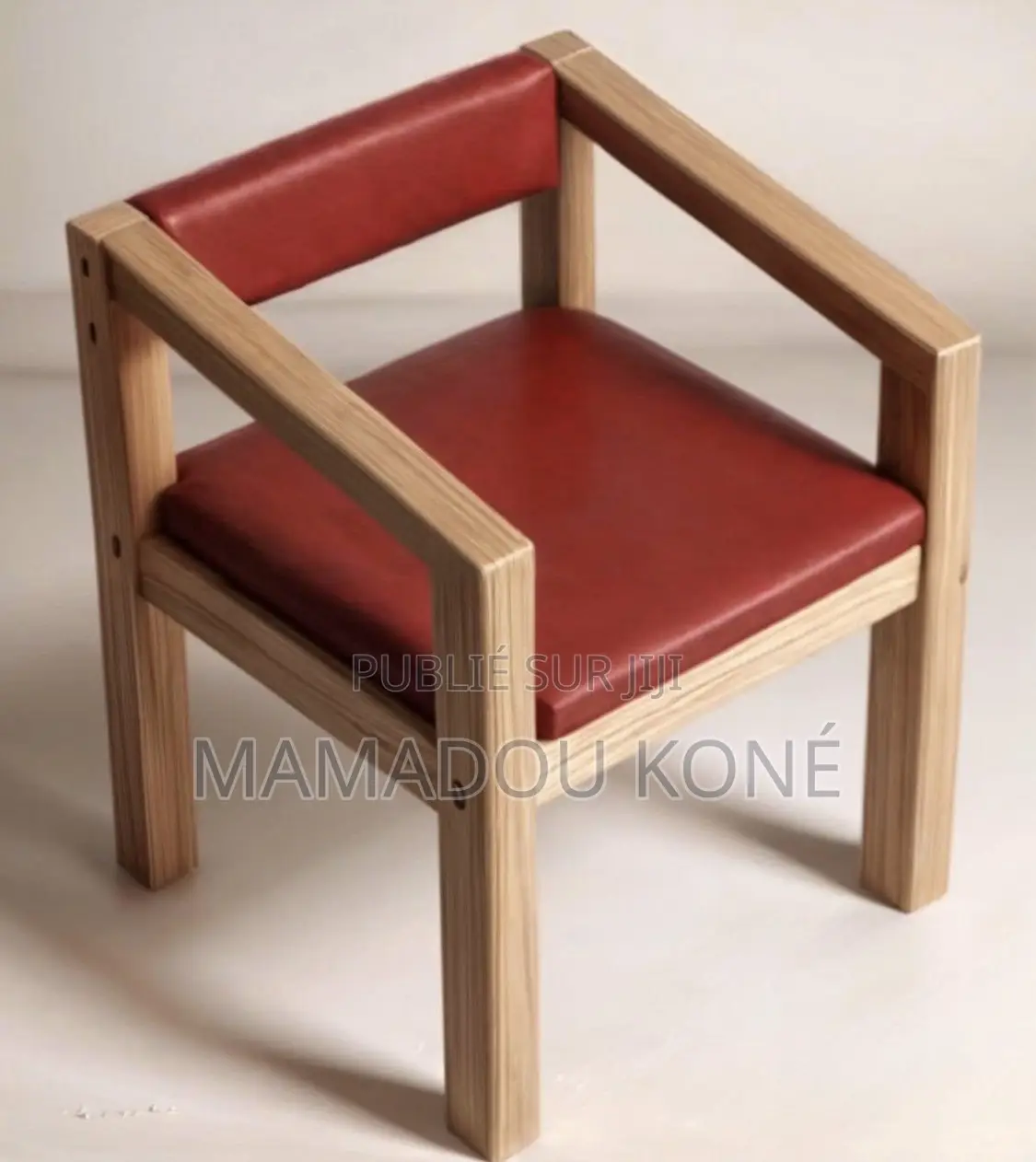 / Terrasse en Bois Massif – 4 Fauteuils + Table Basse (Neuf)