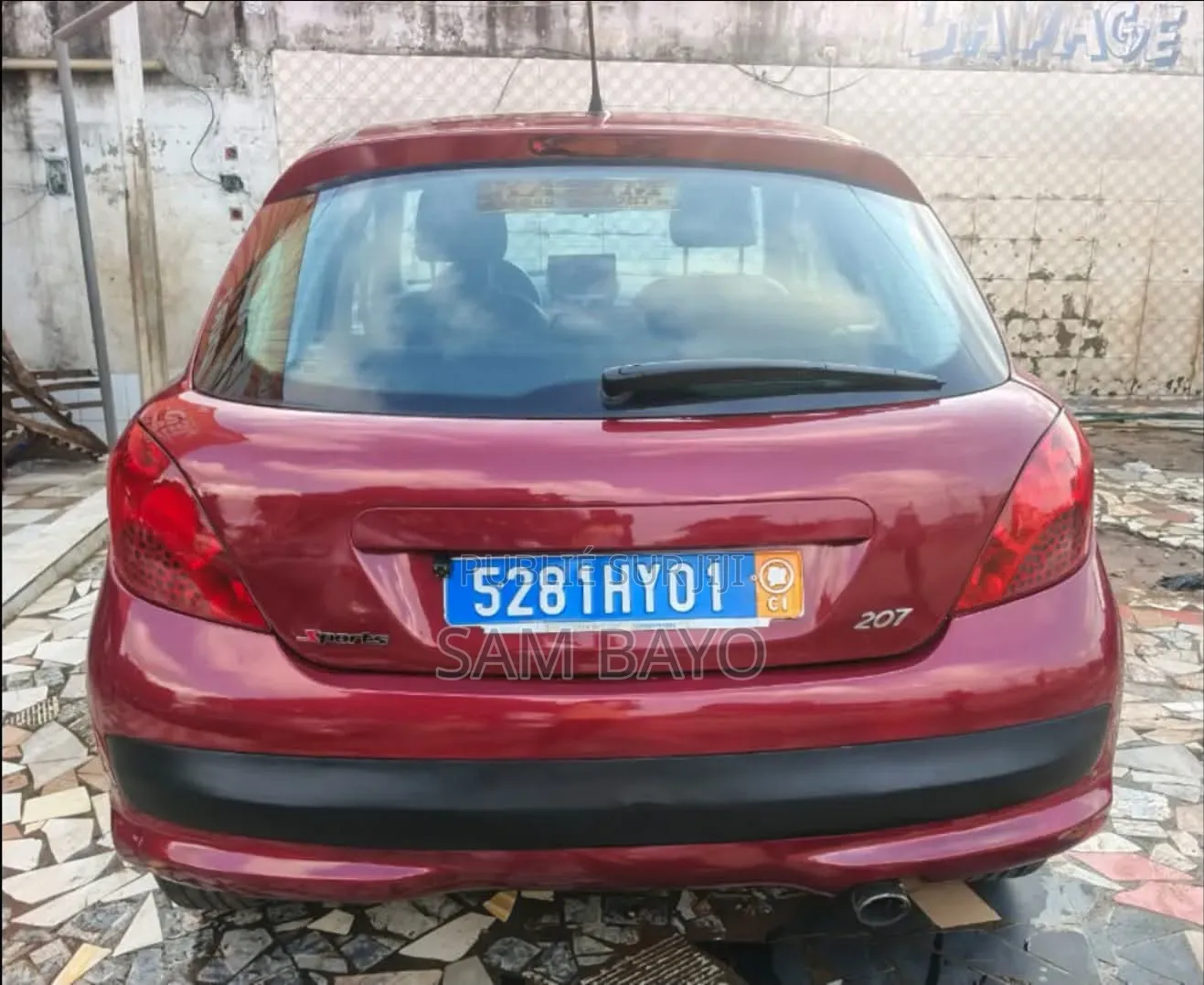 Peugeot 207 2008 Bordeaux