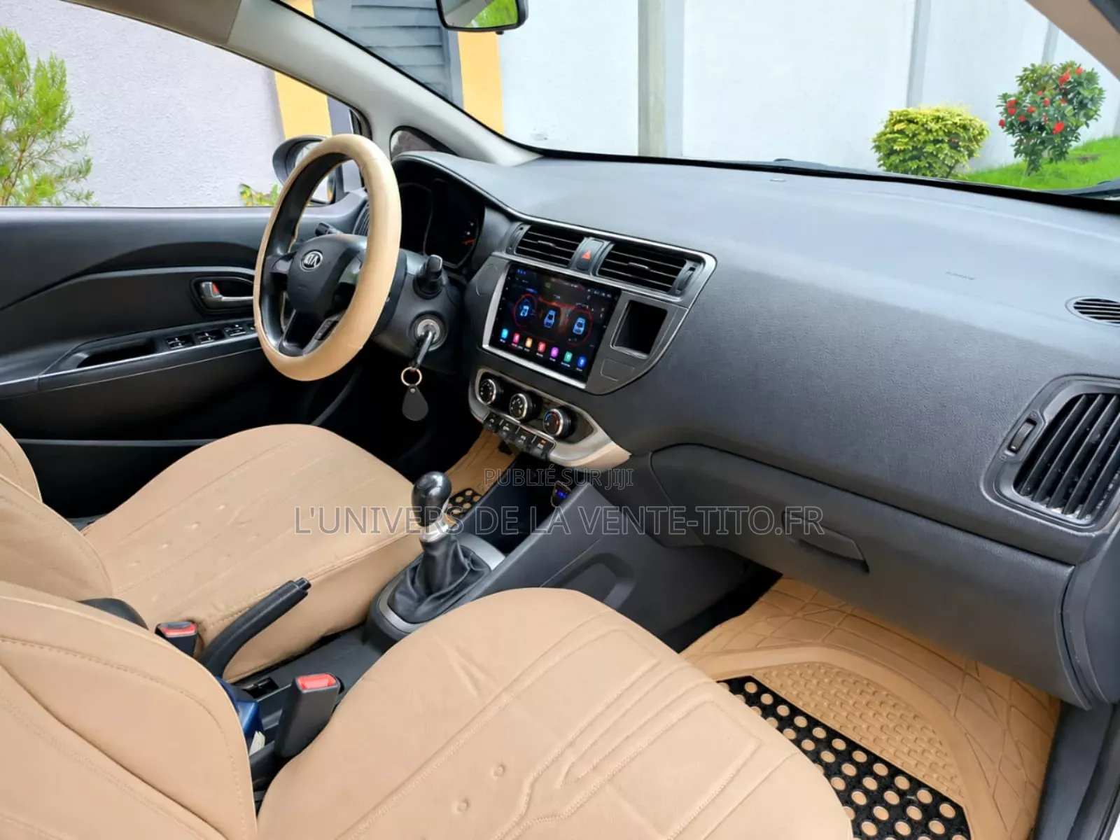 Kia Rio EX 4dr Sedan (1.6L 4cyl 6A) 2015 Blanc