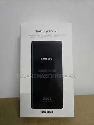 Power Bank Samsung 20000mAh Charge Rapide 25w