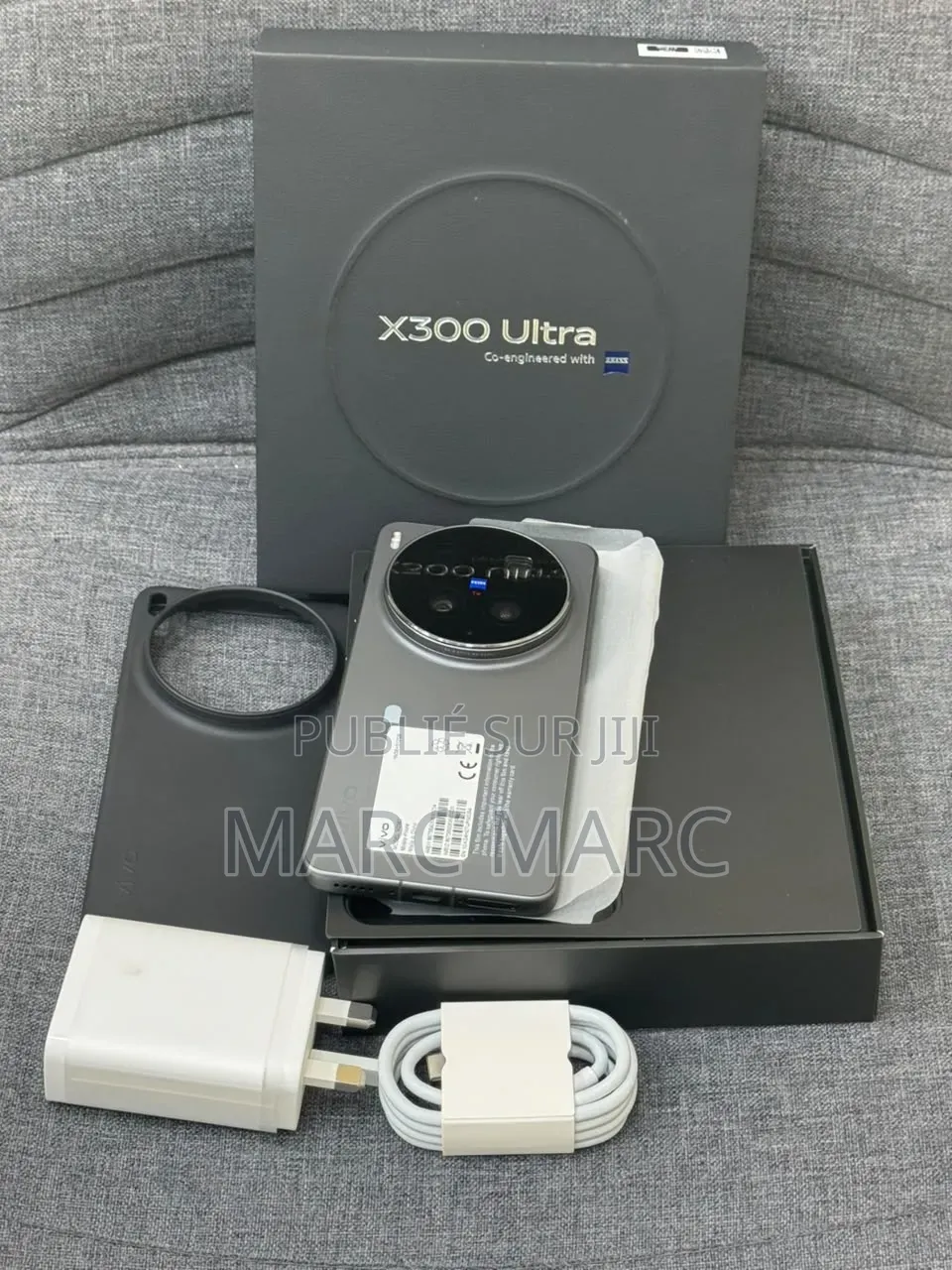 Nouveau Vivo X300 Ultra 512 GB Noir