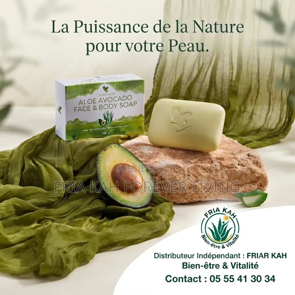 Forever Avocado Face Body Soap