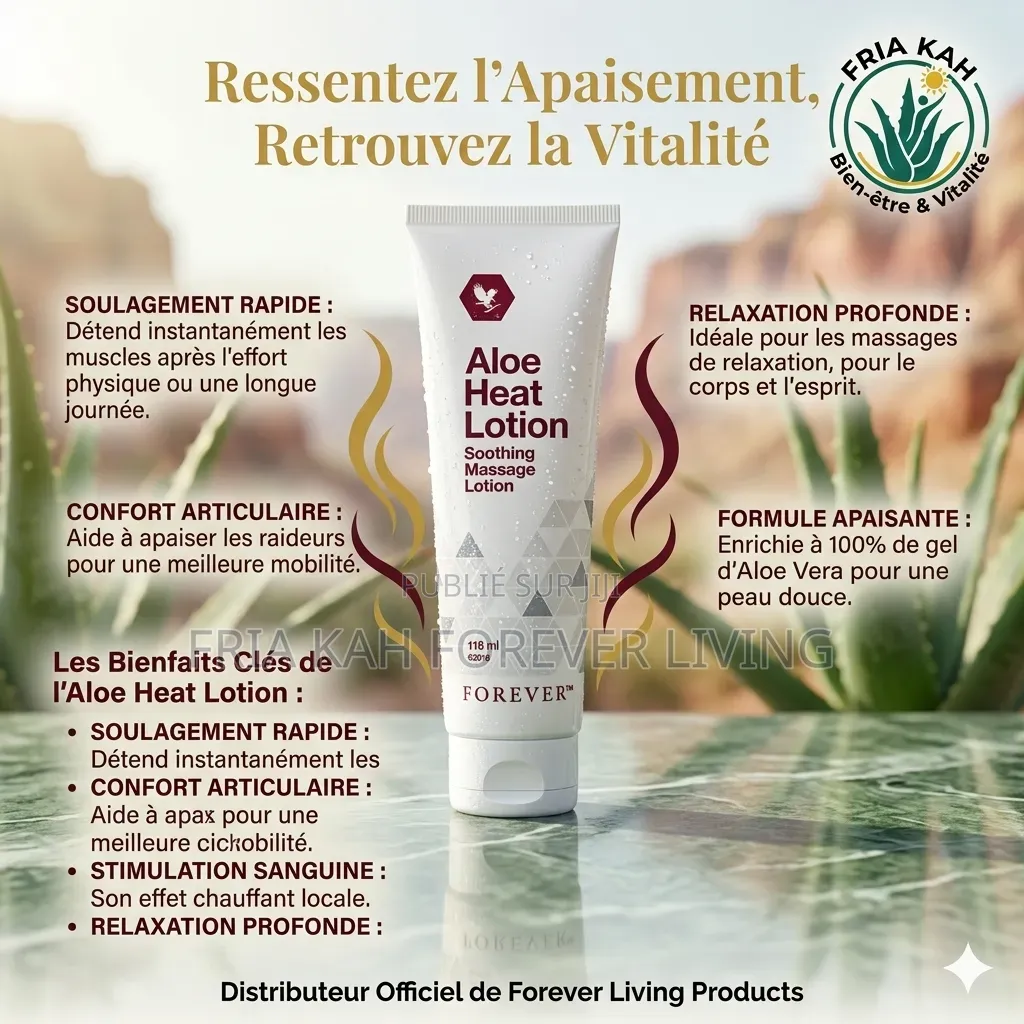 Forever Aloe Heat Lotion