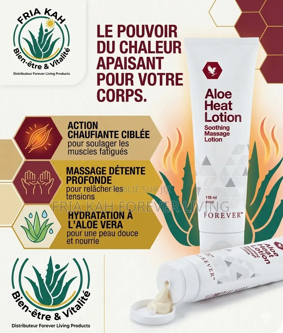 Forever Aloe Heat Lotion