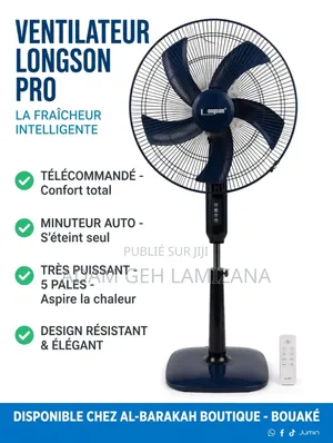 Ventilateur Longson Pro 5 Pales - Industriel
