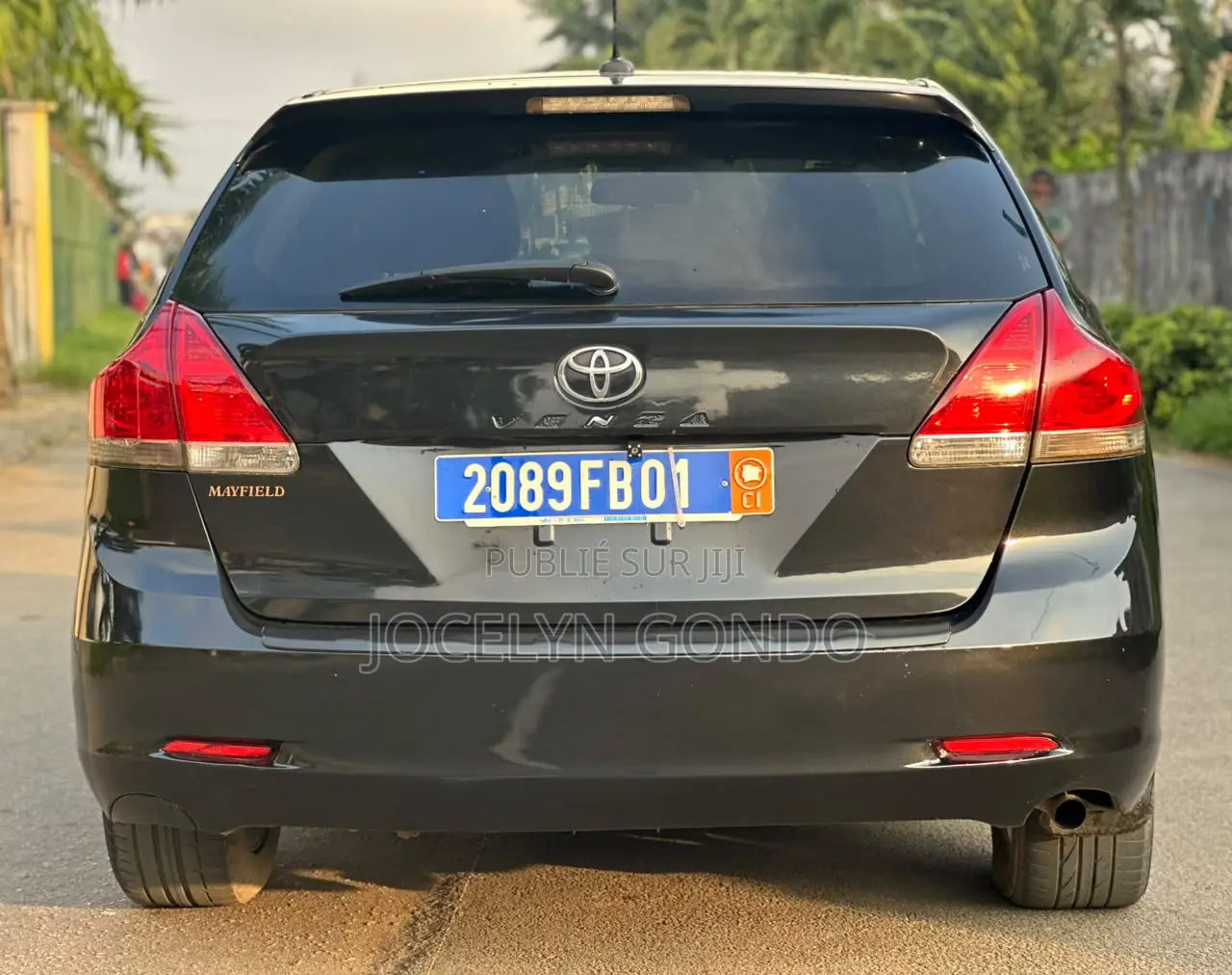 Toyota Venza 2010 Noir