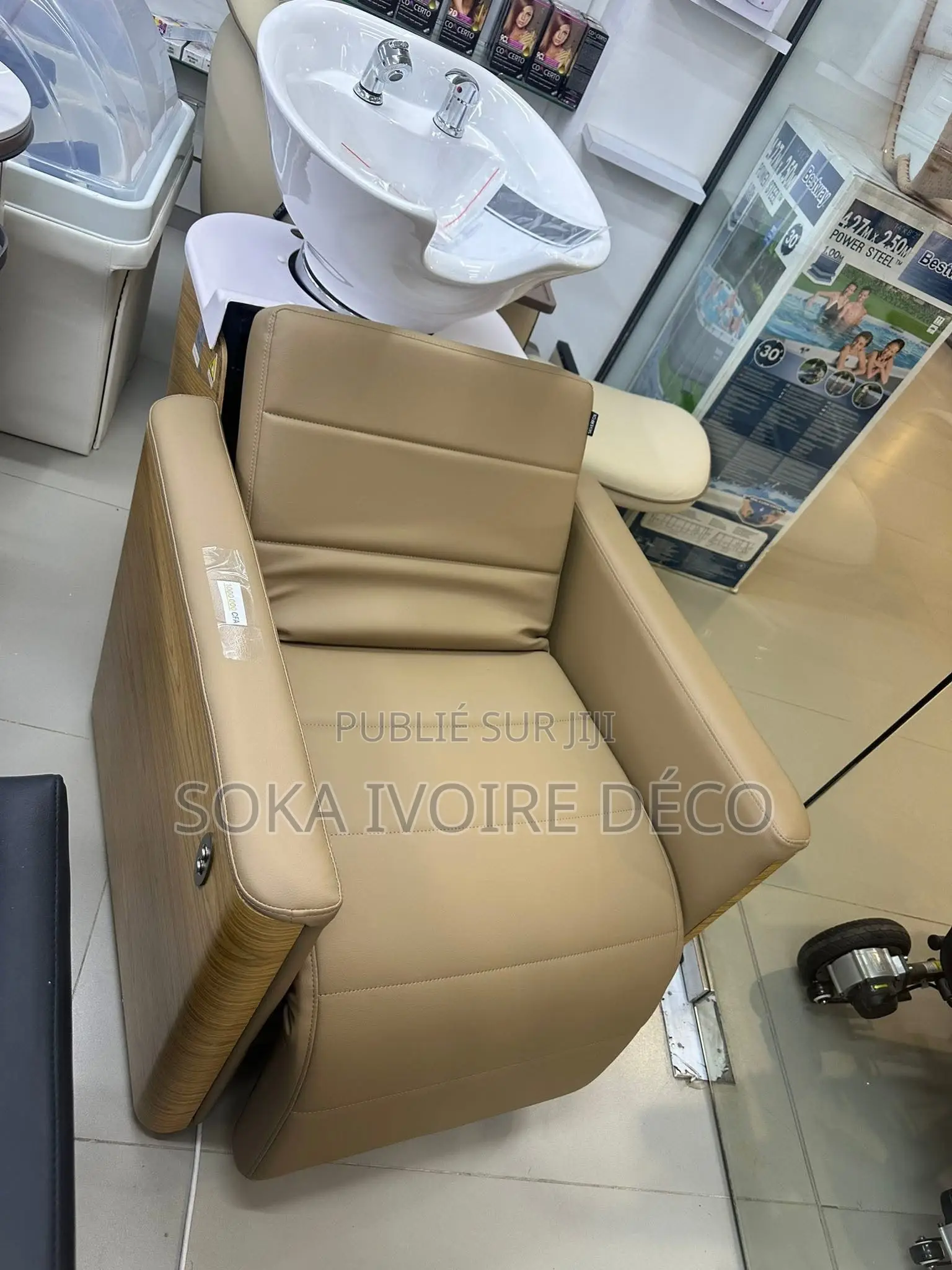 Fauteuil, Lave Tête Confortable