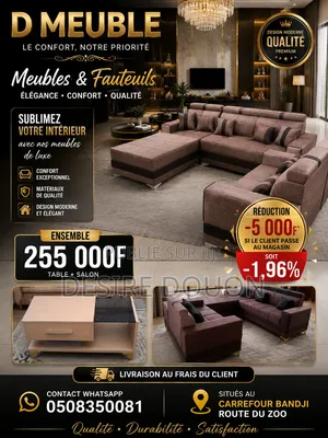 Fauteuils + Table Centrale