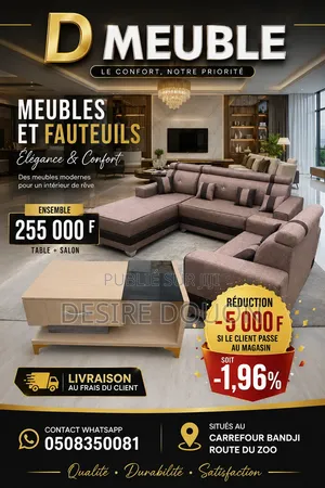 Fauteuils + Table Centrale