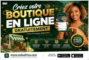 Créez Votre Boutique en Ligne Gratuitement Avec Solu Africa