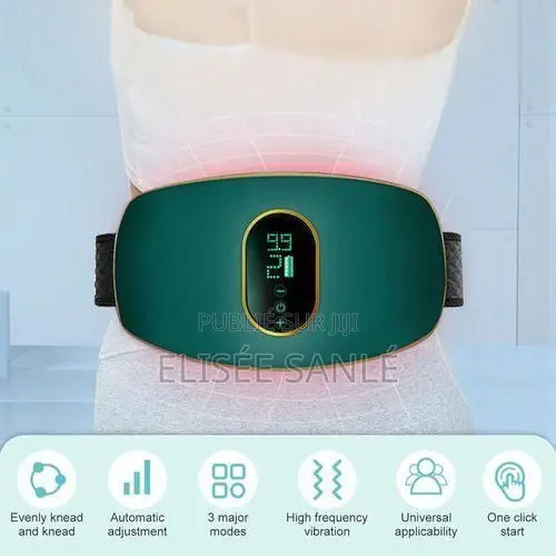 Ceinture De Massage Vibrante Chauffante Pour Taille Et Abdomen