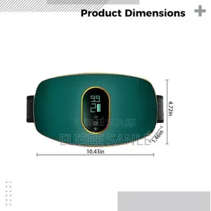 Ceinture De Massage Vibrante Chauffante Pour Taille Et Abdomen