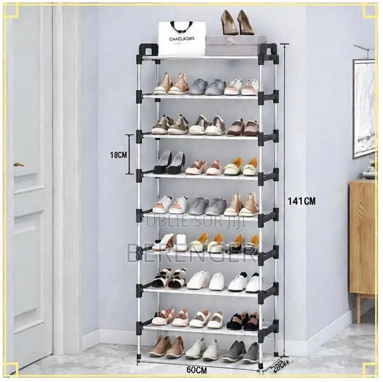 Étagère À Chaussures 8 Niveaux