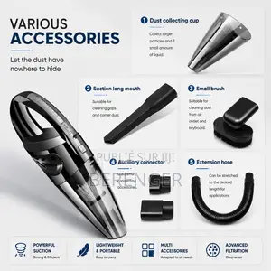 Aspirateur Portable Pour Tapis Et Poussière De Voiture