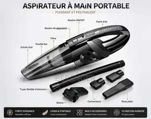 Aspirateur Portable Pour Tapis Et Poussière De Voiture