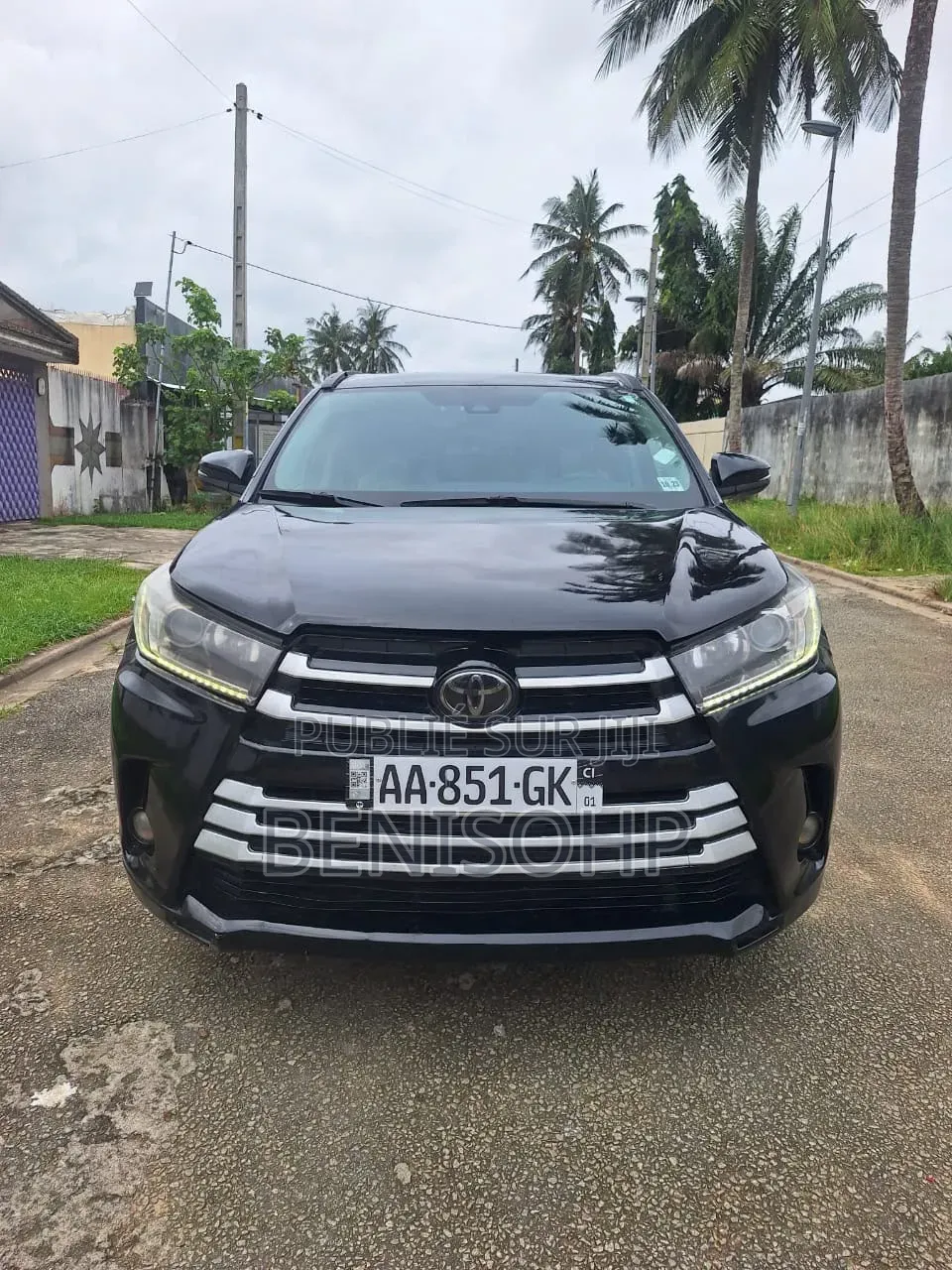Toyota Highlander 2019 Noir