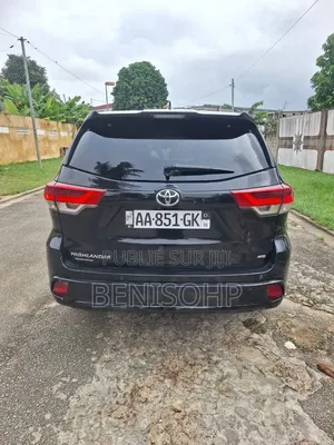 Toyota Highlander 2019 Noir