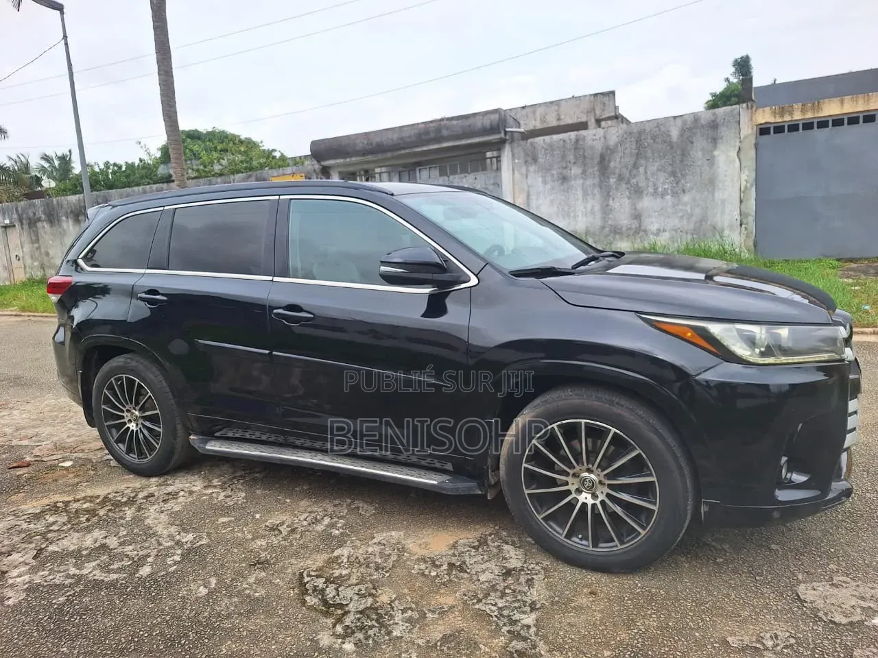 Toyota Highlander 2019 Noir