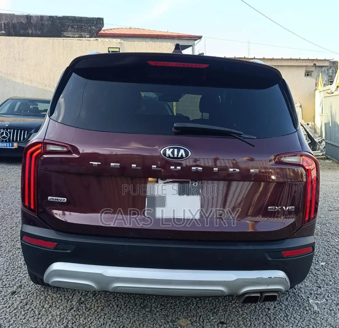Kia Telluride 3.8 AWD 2021 Bordeaux