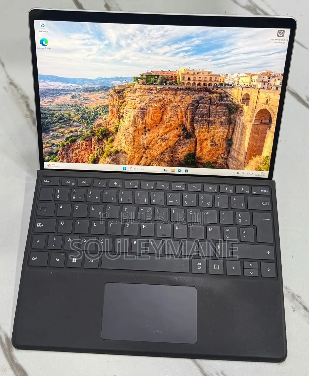 Ordinateur portable Microsoft Surface Pro 7 32GB Intel Core i7 SSD 1T