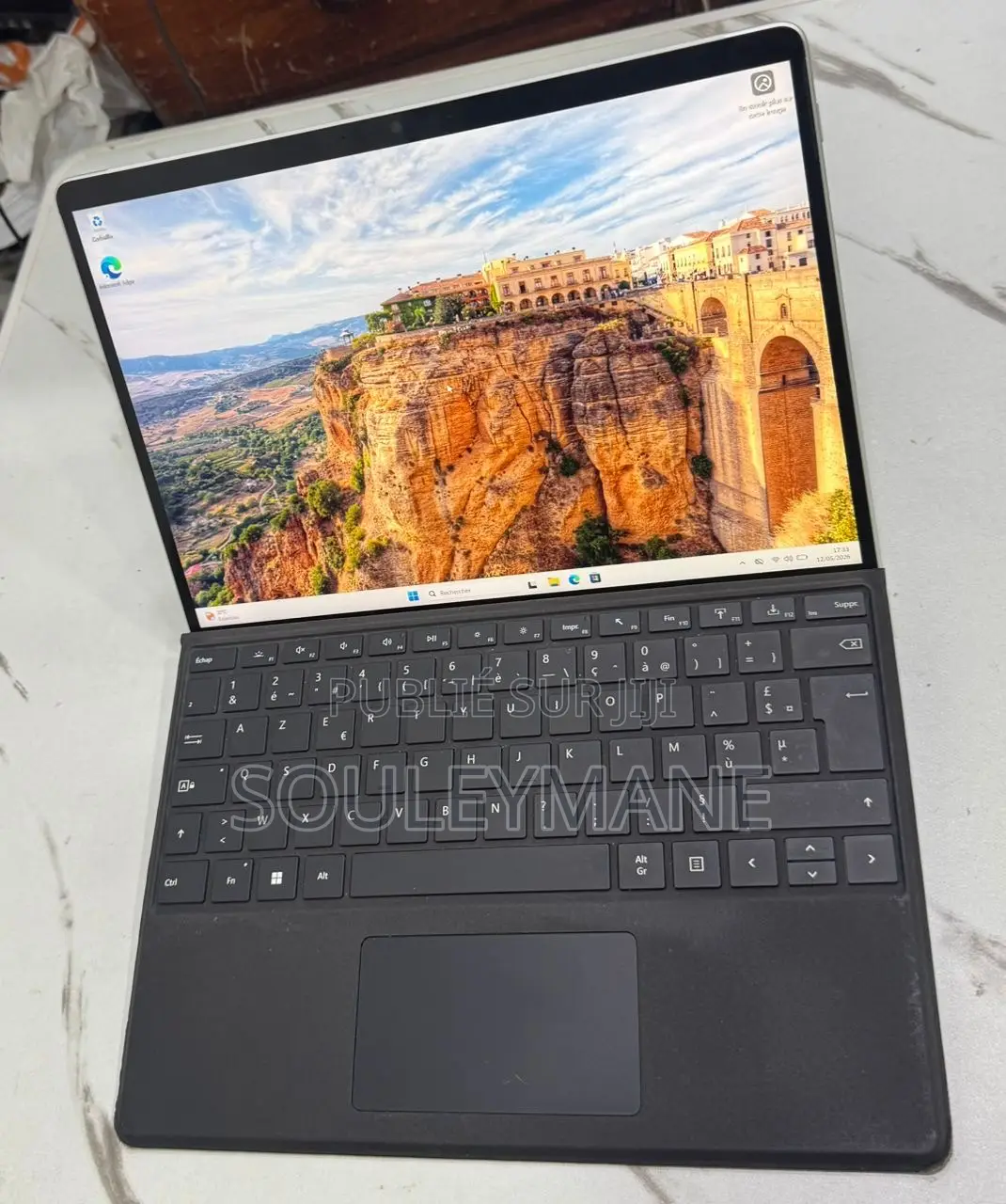 Ordinateur portable Microsoft Surface Pro 7 32GB Intel Core i7 SSD 1T